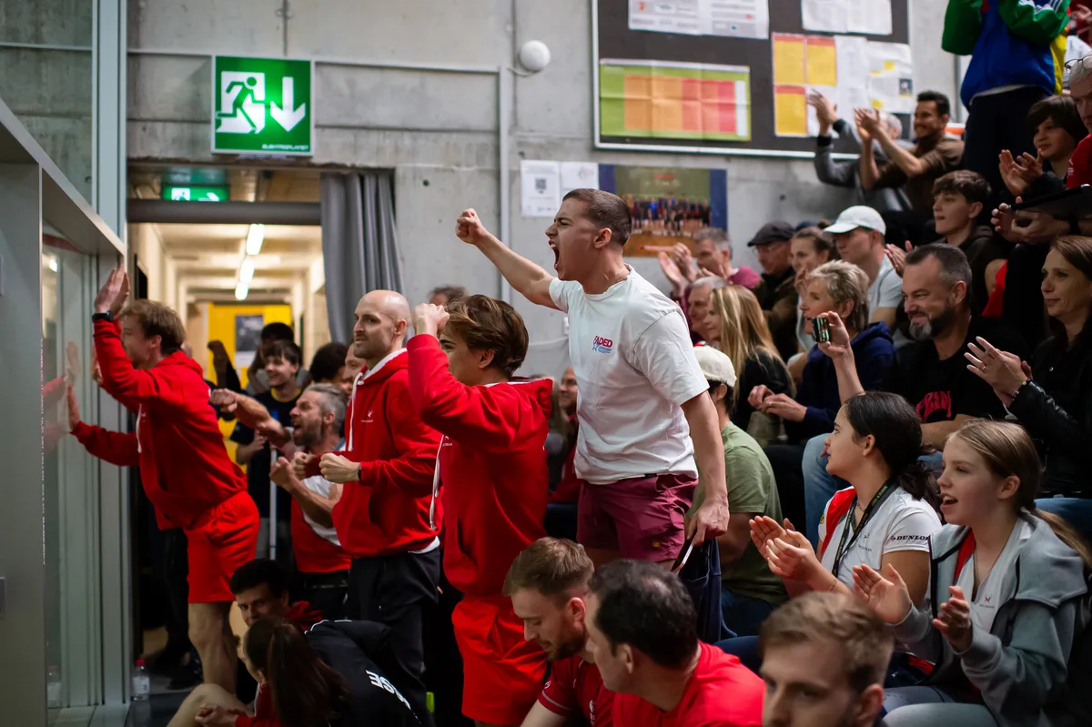 Griffig Sporthalle Uster, Squash EM,